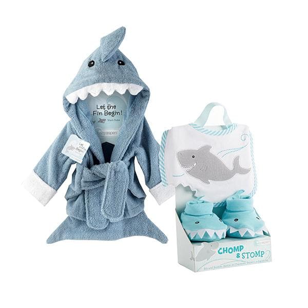 Shark Gift Set with Shark Chomp & Stomp and Shark Robe