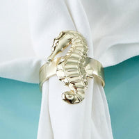 Thumbnail for Gold Seahorse Napkin Ring (Set of 4)