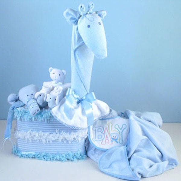 “Joyful Giraffe” Diaper Piñata Gift (Available in Pink, Yellow and Blue)
