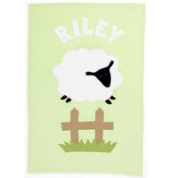 Thumbnail for Personalized Sheep Baby Blanket