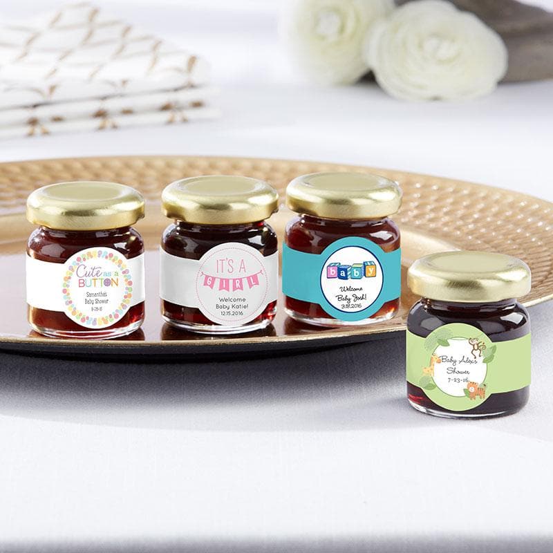 Personalized Baby Shower Strawberry Jam (Set of 12)