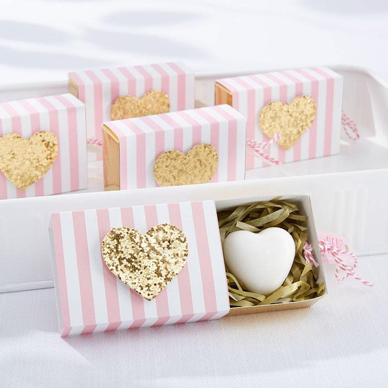 Heart Of Gold Scented Heart Soap