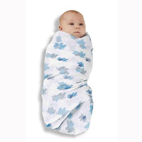 Thumbnail for Layette Boy Swaddle Blankets (Set of 2)