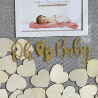 Thumbnail for Oh Baby Guest Book Alternative - Frame