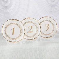 Thumbnail for Tea Time Vintage Plate Table Numbers (1-6)