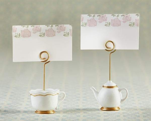 Tea Time Whimsy Place Card Holder (Set of 6)