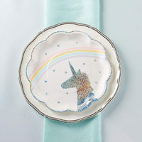 Thumbnail for Enchanted Unicorn 9 in. Paper Plates (Set of 8)