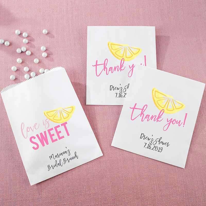Personalized Cheery & Chic White Goodie Bag (Set of 12)