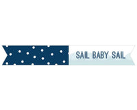 Thumbnail for Personalized Nautical Baby Shower Party Flags