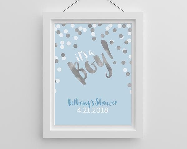 Personalized It's a Boy! Poster (18x24)