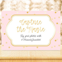 Thumbnail for Personalized Princess Party Sign (18x12)