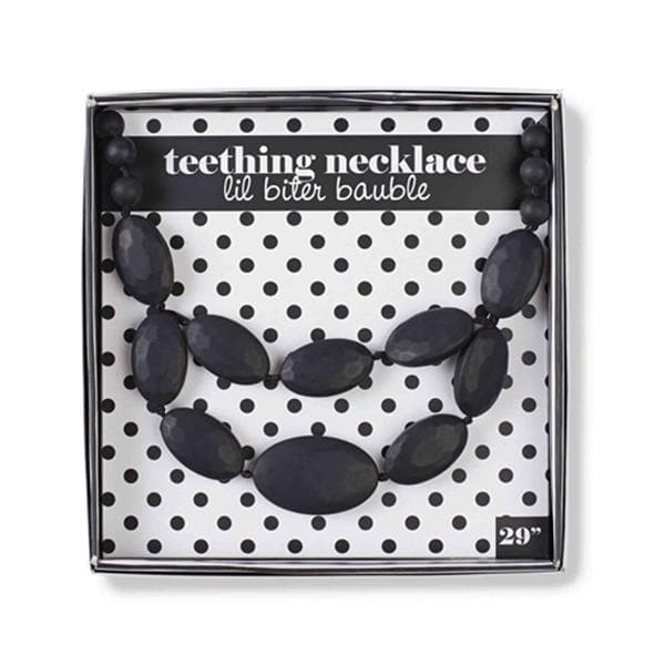 Lil Bauble Black Teething Necklace