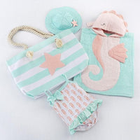 Thumbnail for Seahorse 4-Piece Beach Gift Set with Canvas Tote for Mom