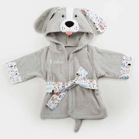 Thumbnail for Puppy Hooded Robe (Personalization Available)