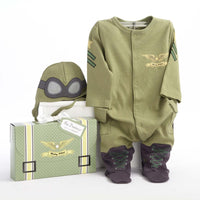 Thumbnail for Big Dreamzzz Baby Pilot 2-Piece Layette Set (Personalization Available)