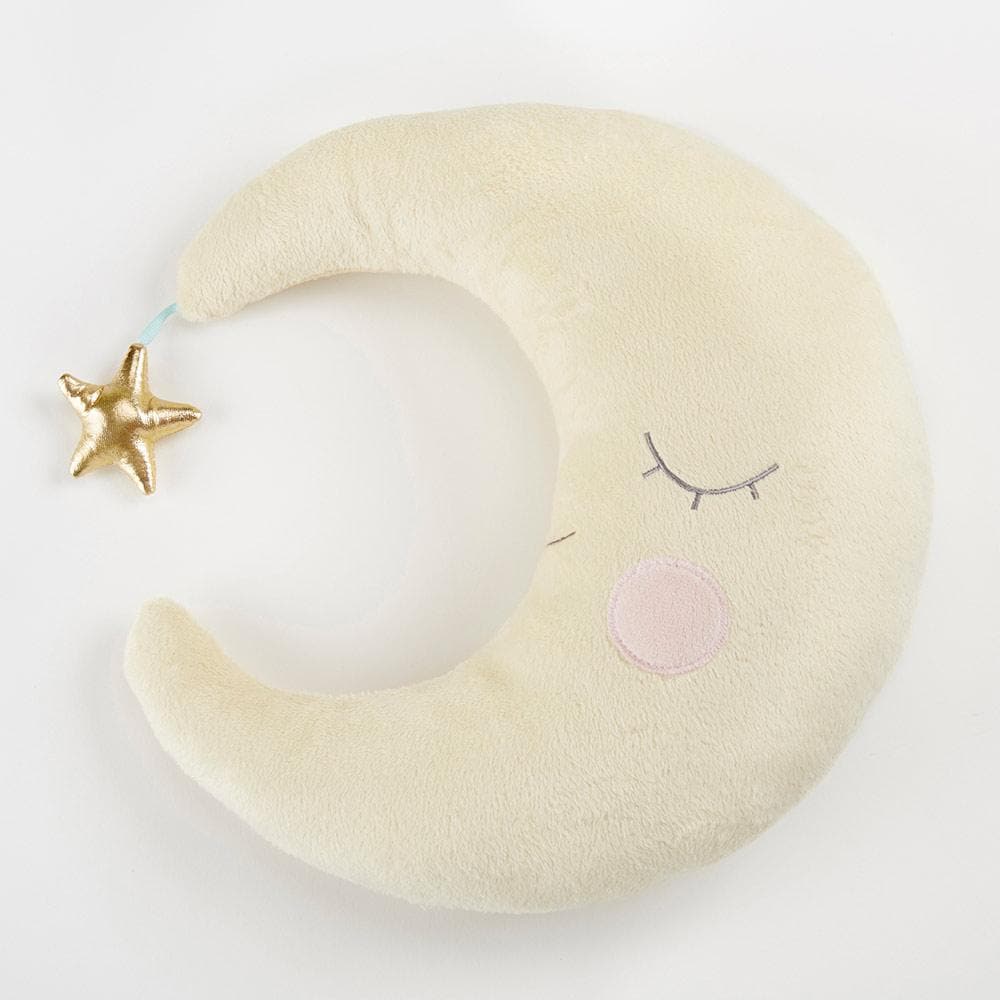 Bedtime Stories Decorative Moon Pillow