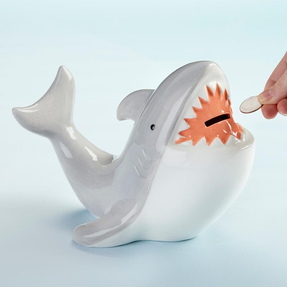 Shark Porcelain Bank