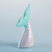 Thumbnail for Reversible Sequin Mermaid Tail Porcelain Bank