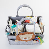 Thumbnail for Lion Diaper Caddy Organizer (Personalization Available)