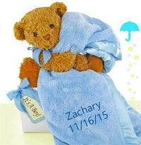 Thumbnail for Personalized Bear Essentials Gift Set (Blue or Pink)