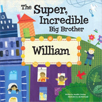 Thumbnail for Super Incredible Big Brother Personalized Storybook
