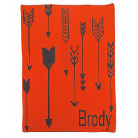 Thumbnail for Personalized Tribal Arrows Stroller Blanket (Many Colors Available)