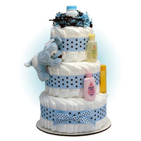 Thumbnail for Blue Sparky 3-Tier Diaper Cake