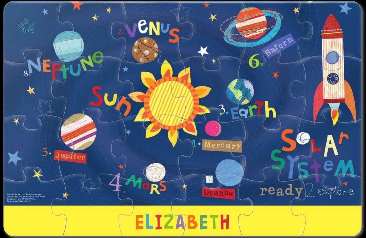 Outerspace Personalized Puzzle