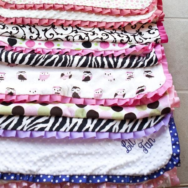 Bodacious Baby Blanket for Girls (Personalization Available)