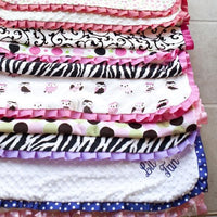 Thumbnail for Bodacious Baby Blanket for Girls (Personalization Available)