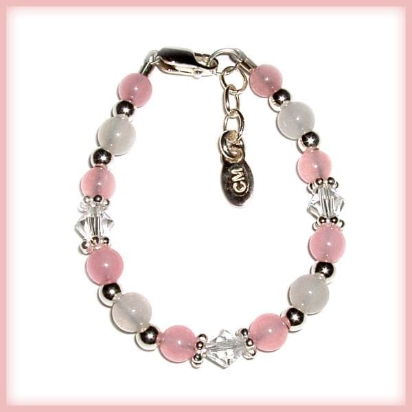 Pink Crystals Baby Bracelet