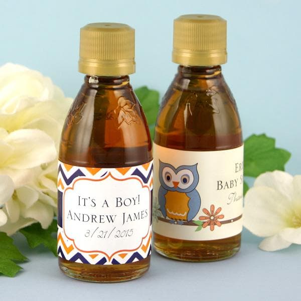 Personalized Exclusive Baby Maple Syrup (Many Designs Available)