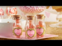 Personalized Religious Vintage Milk Bottle Favor Jar (Set of 12)