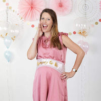 Thumbnail for Baby Shower Belly Sash & Game Set