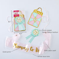 Thumbnail for Baby Shower Belly Sash & Game Set