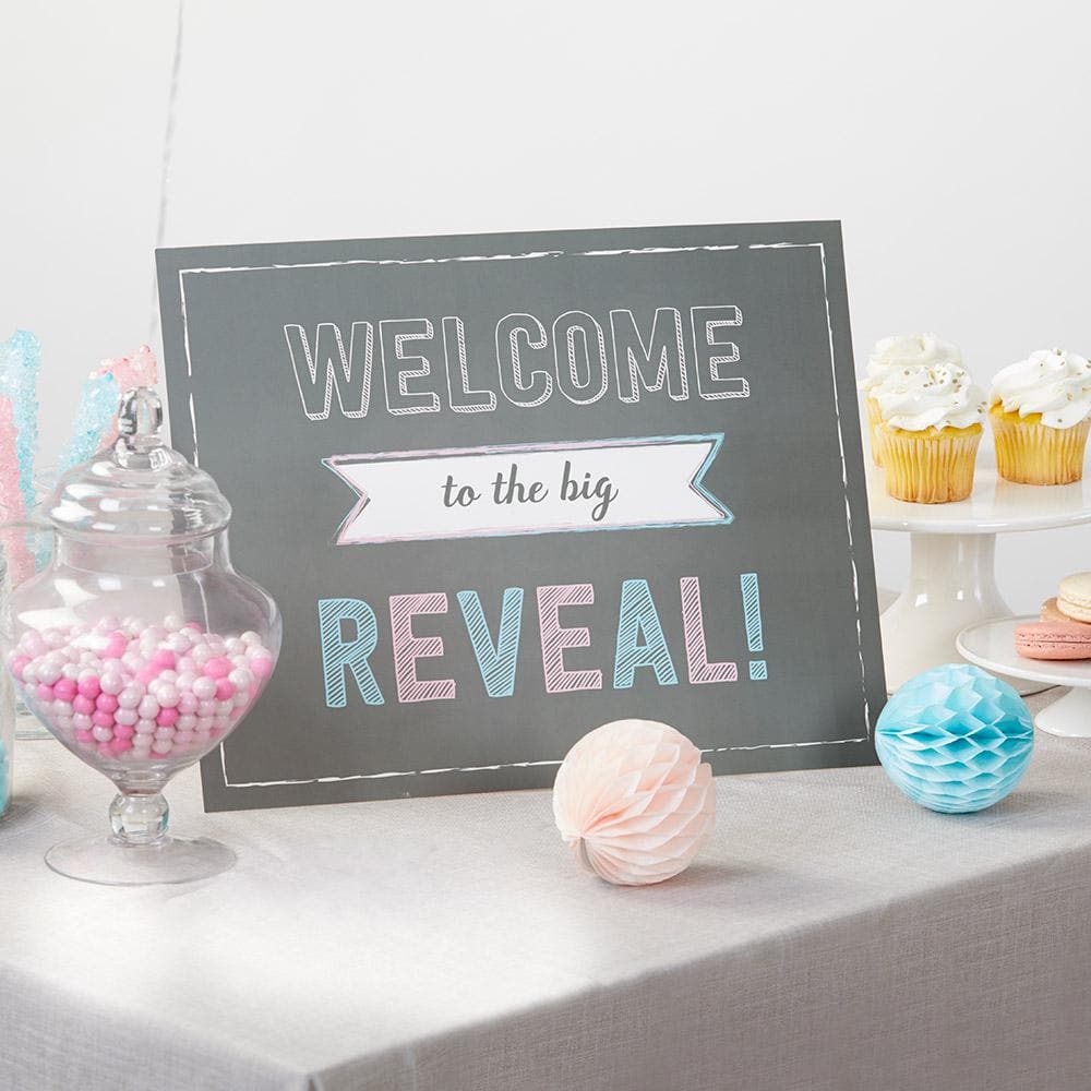 Gender Reveal Baby Shower Game Set