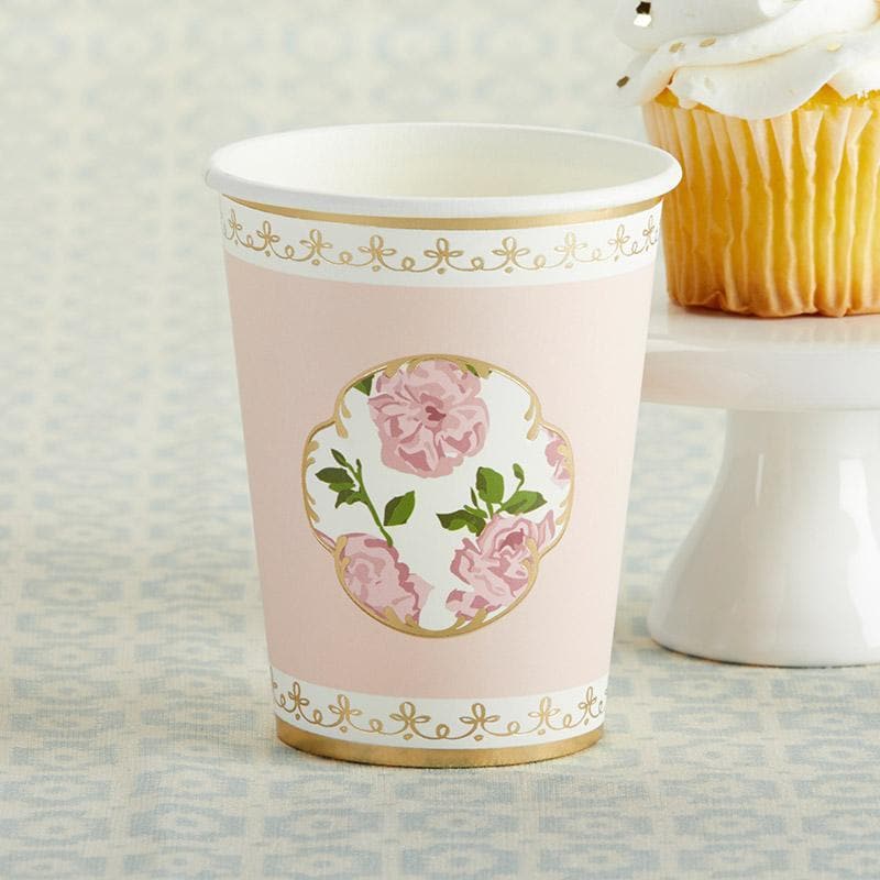 Tea Time Whimsy Party Tableware Set - Pink