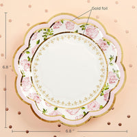 Thumbnail for Tea Time Whimsy Party Tableware Set - Pink