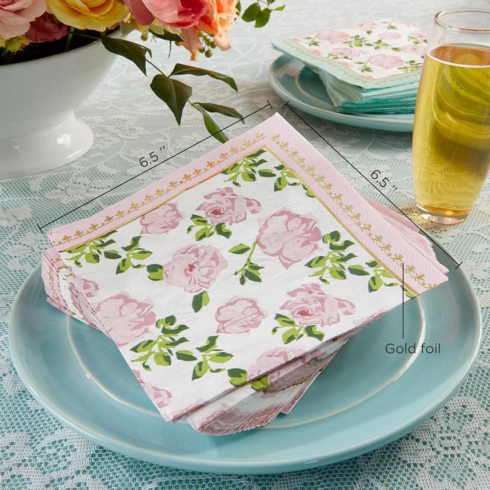 Tea Time Whimsy Party Tableware Set - Pink