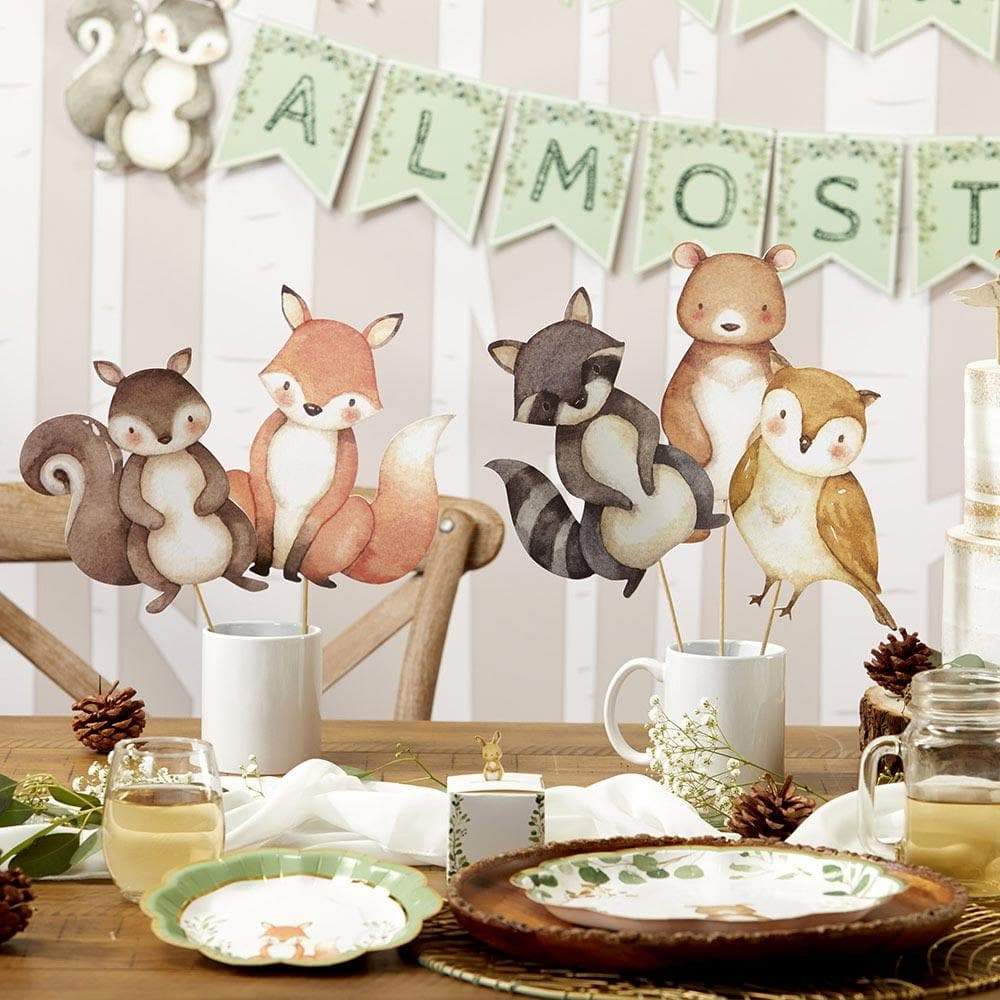 Woodland Baby 33 Piece Party Décor Kit