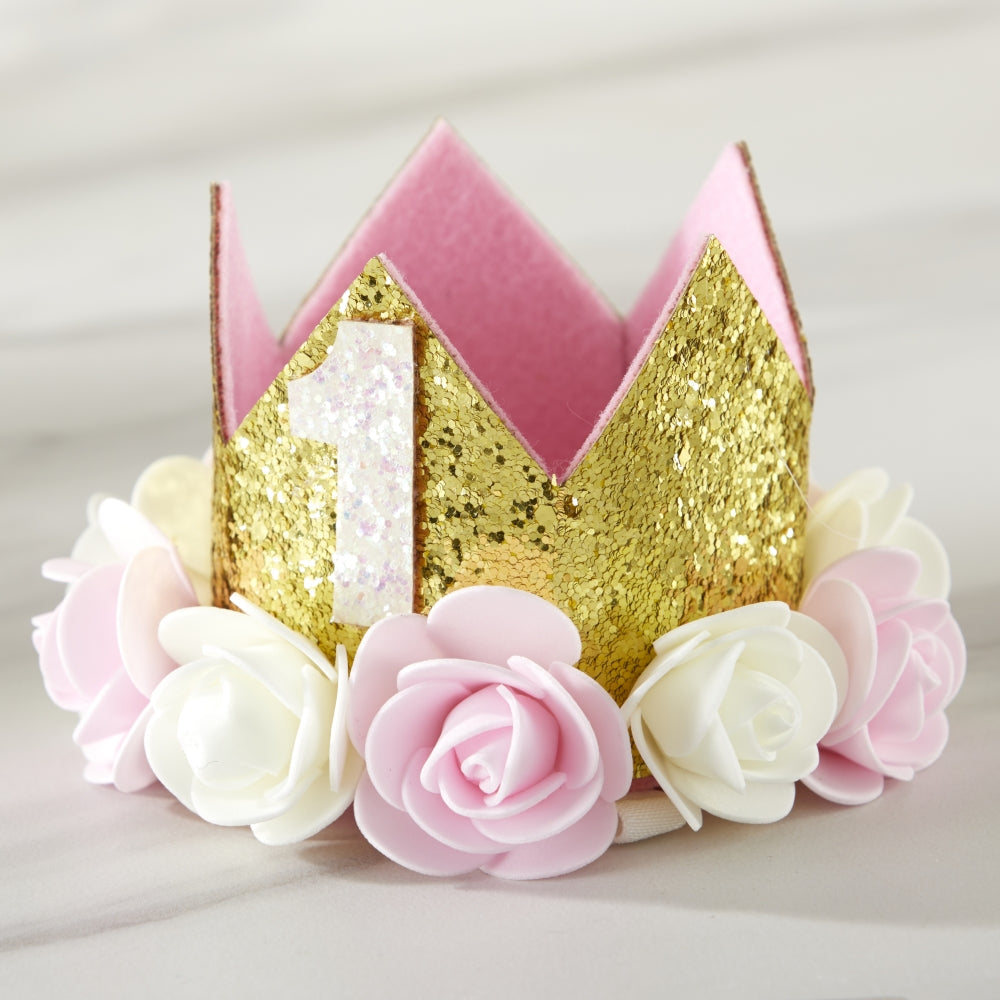 Kate Aspen Gold Glitter 1st Birthday Décor Kit | 00233NA
