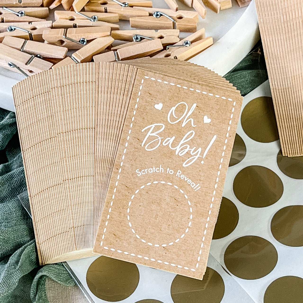 Kraft Baby Shower Game Set Atlernate 7