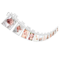 Thumbnail for Baby Milestone Photo Banner (Silver or Blue)