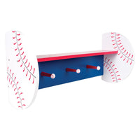 Thumbnail for Baseball Shelf With Pegs