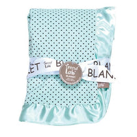 Thumbnail for Soft Mint Dot Ruffled Trimmed Receiving Blanket