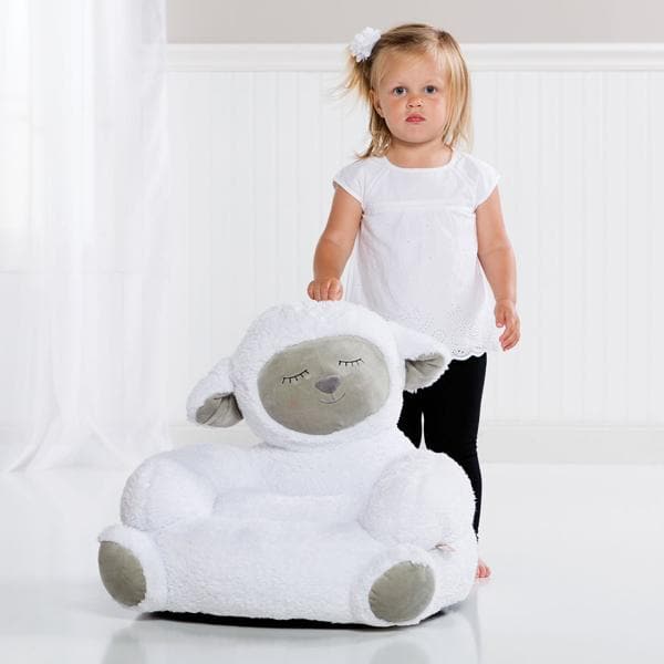 Lamb Plush Character Chair