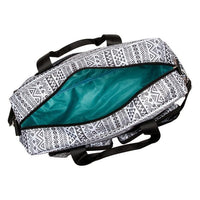 Thumbnail for Black and White Aztec Deluxe Diaper Bag