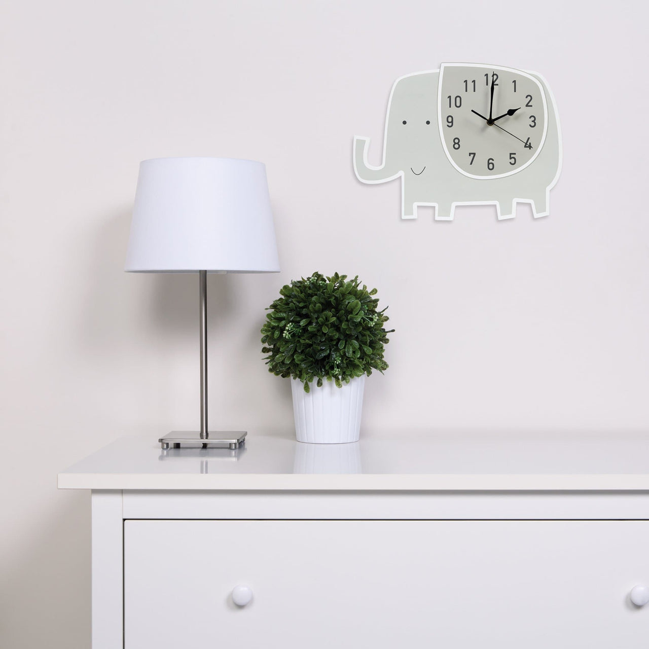 Little Peanut Elephant Wall Clock