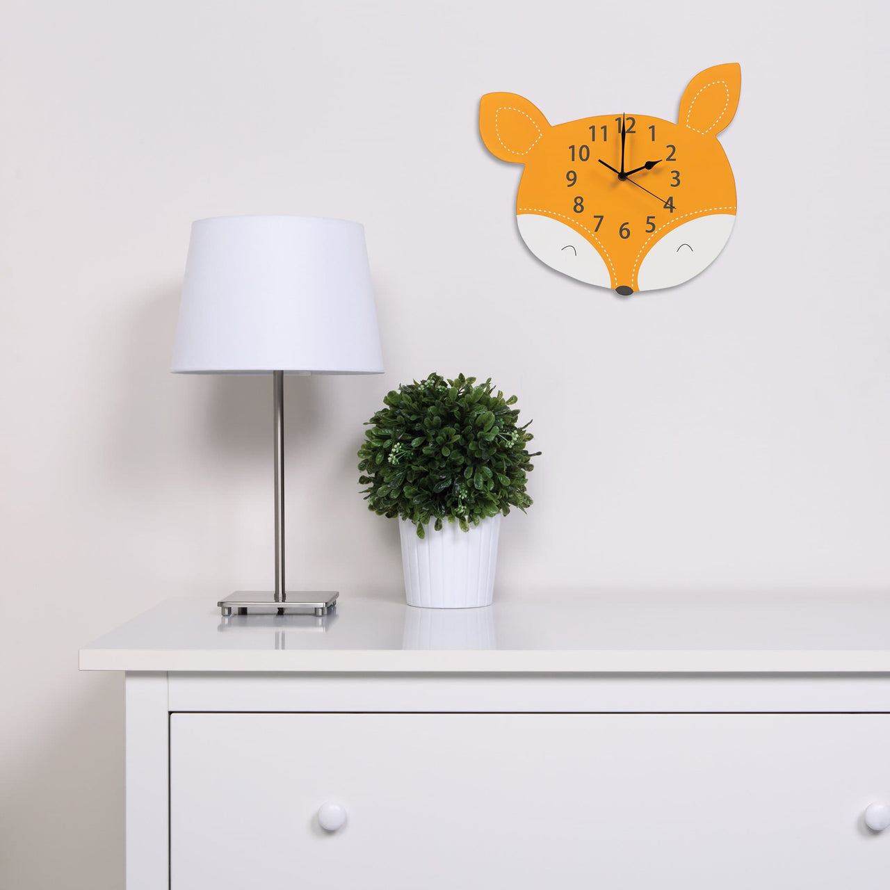 Fox Wall Clock