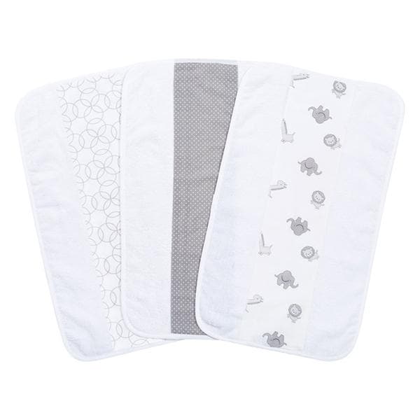 3 Pack Jumbo Burp Cloth Set (Multiple Colors Available)